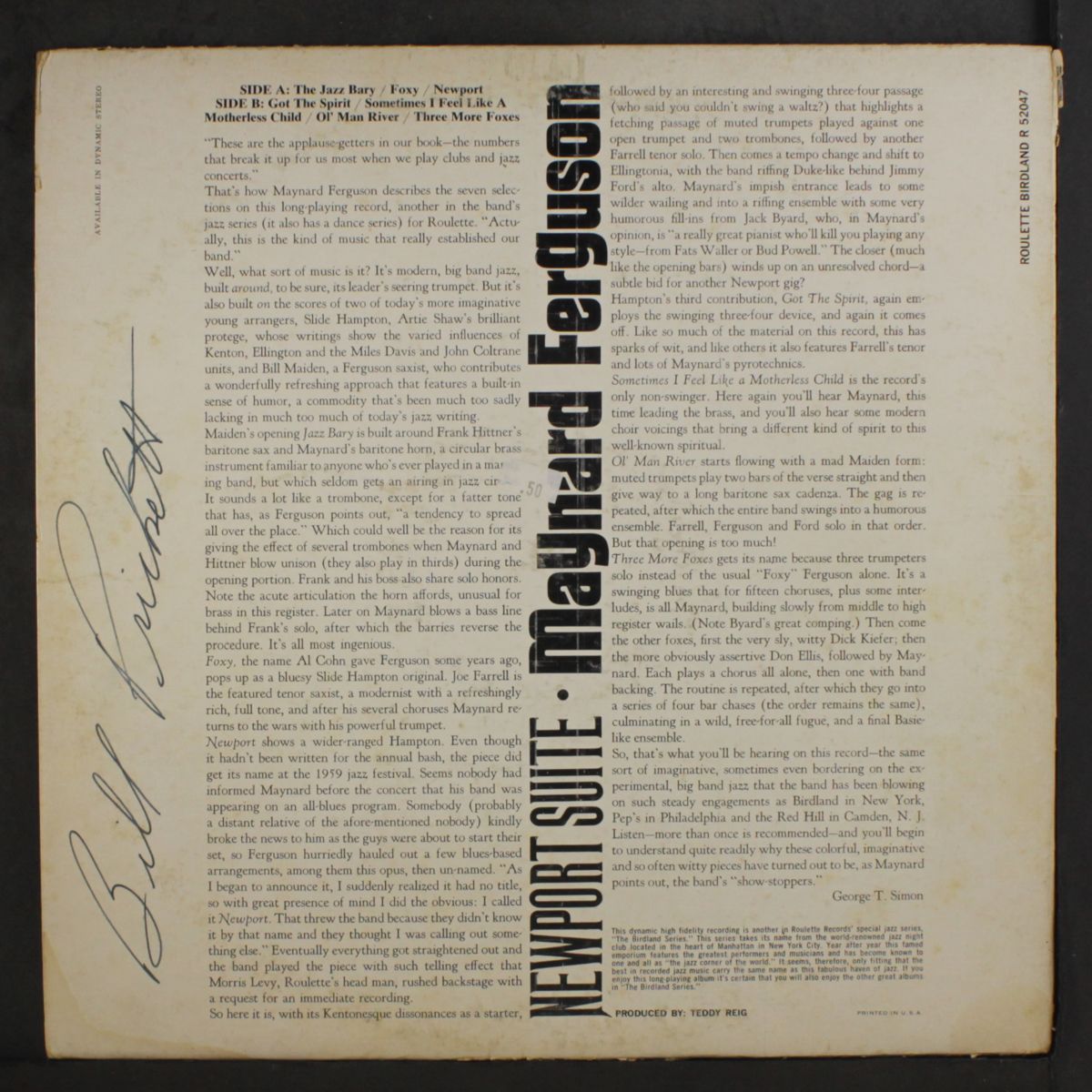 newport suite by MAYNARD FERGUSON