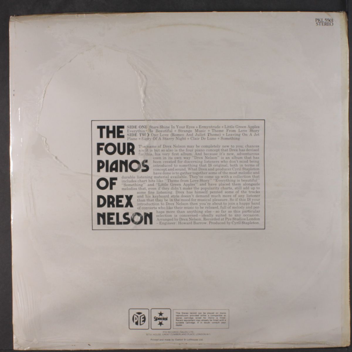 the four pianos of by DREX NELSON