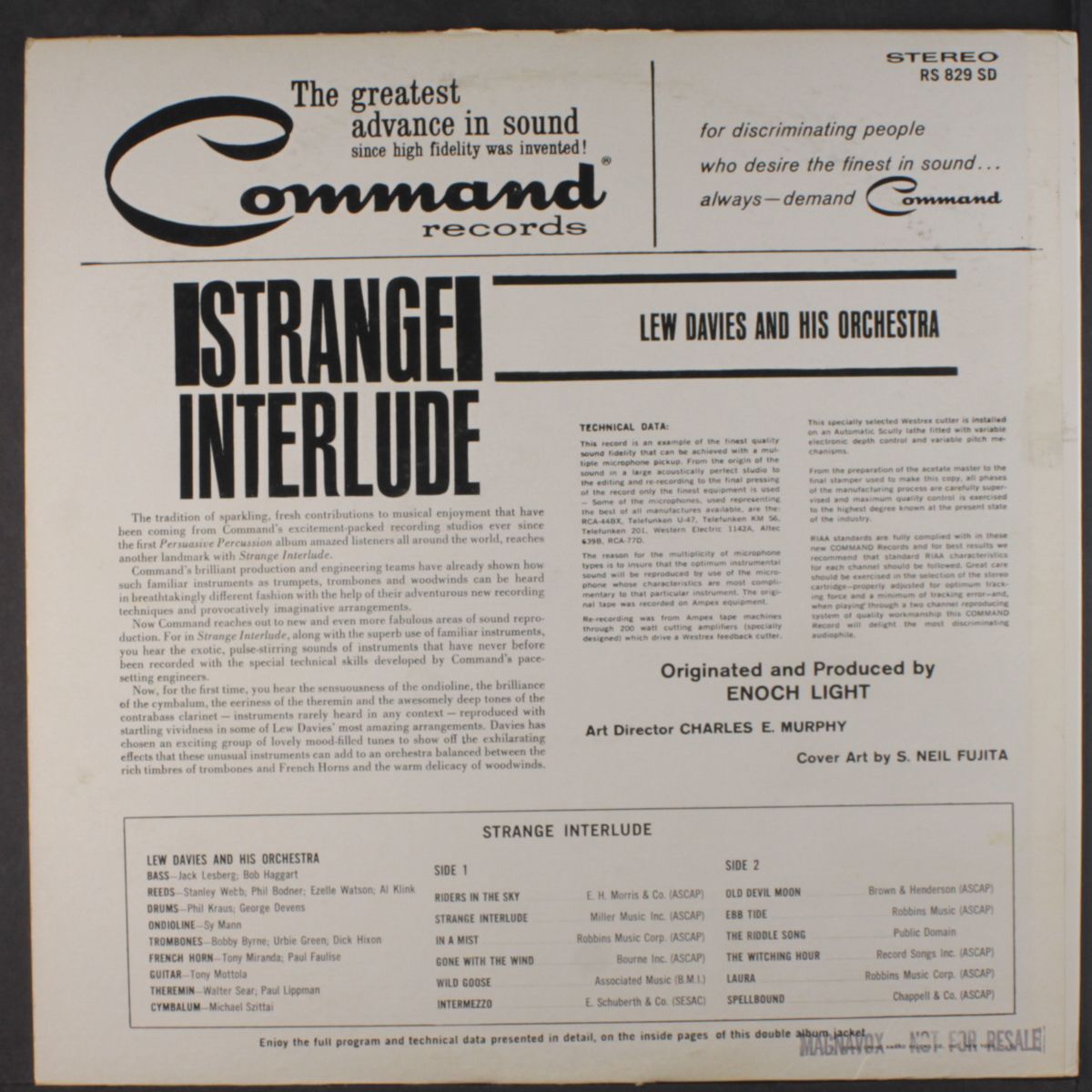 strange interlude by LEW DAVIES