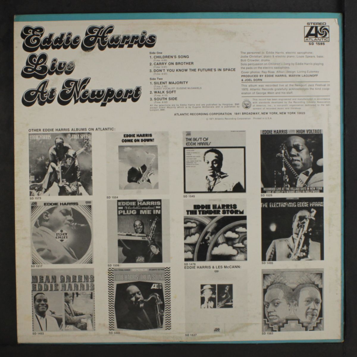 live at newport by EDDIE HARRIS