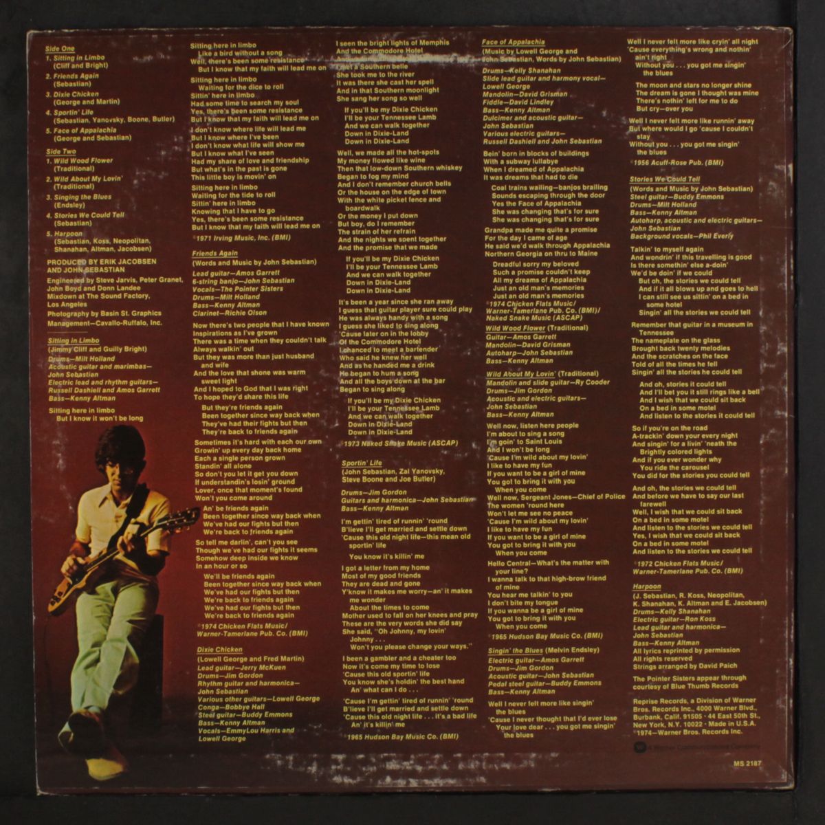 tarzana kid by JOHN SEBASTIAN