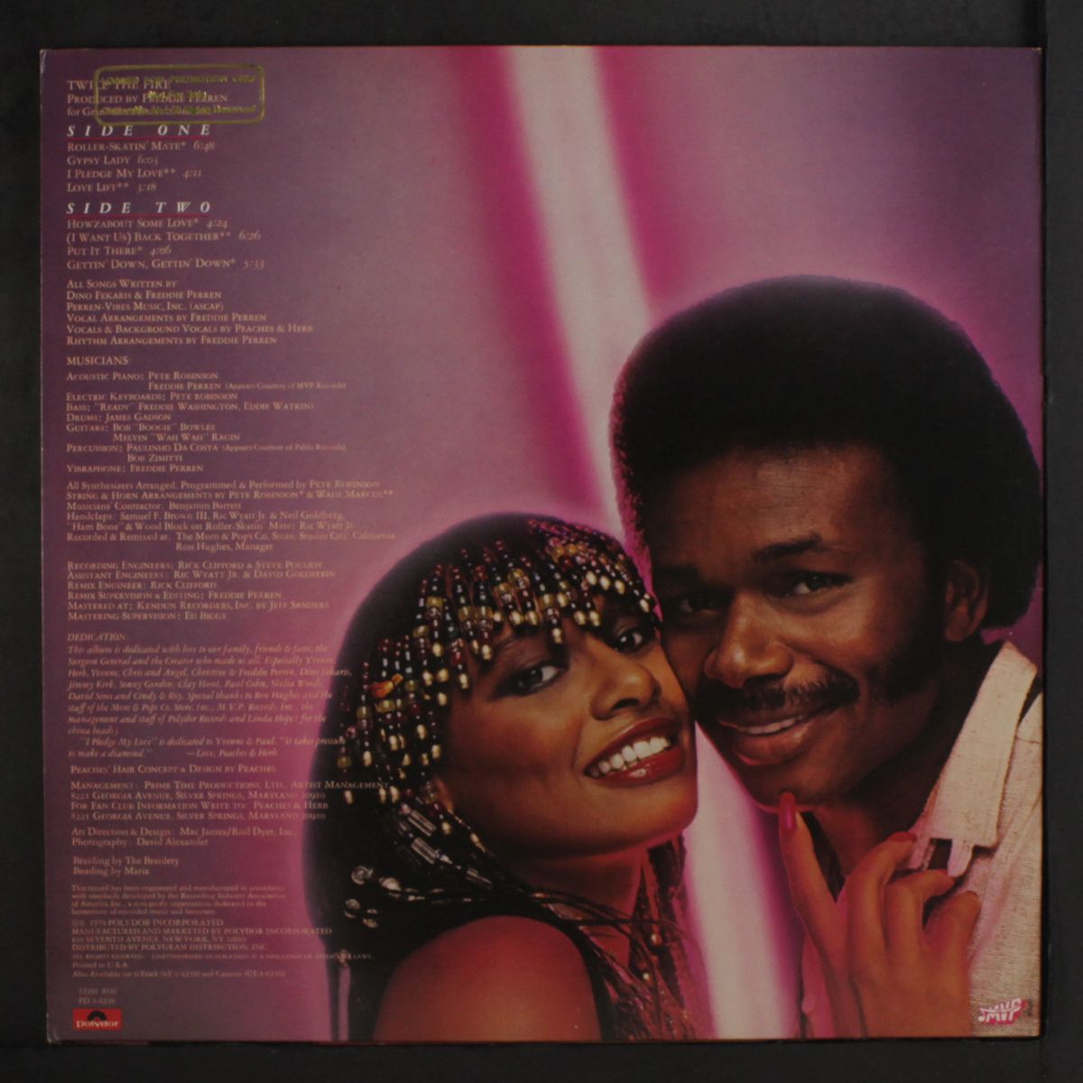 twice the fire by PEACHES & HERB