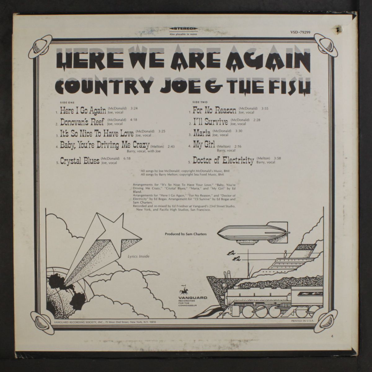 here we are again by COUNTRY JOE & THE FISH