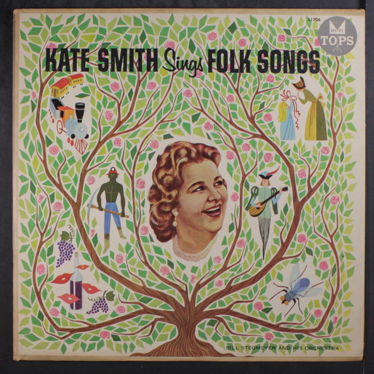 sings folk songs by KATE SMITH