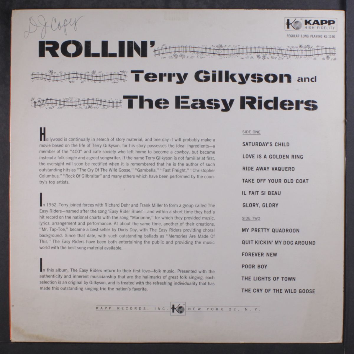 rollin' by TERRY GILKYSON & EASY RIDERS