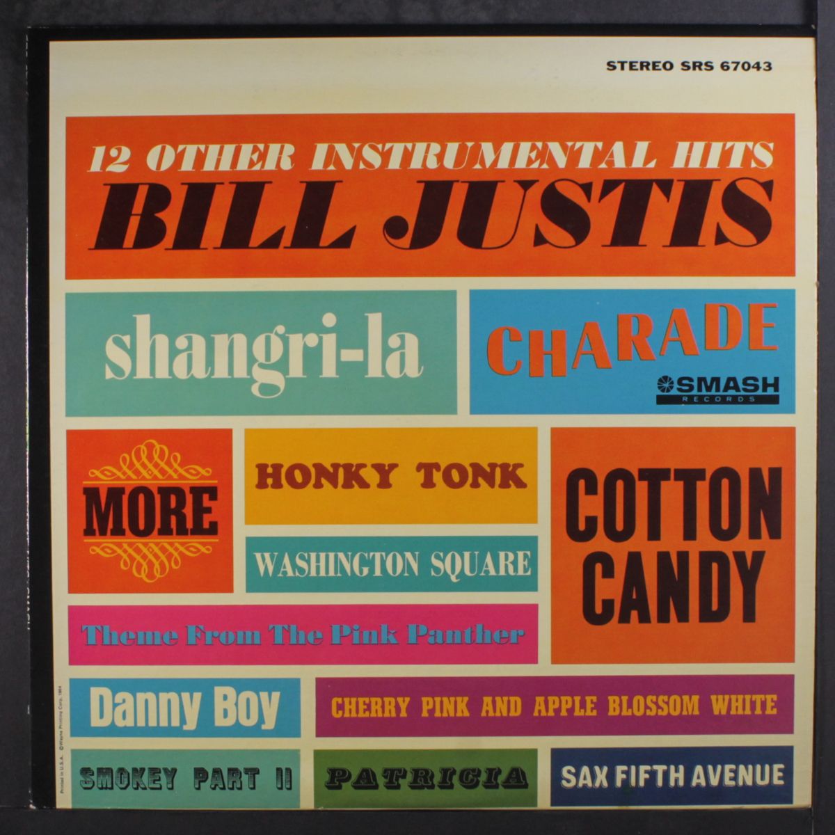 12 other instrumental hits by BILL JUSTIS