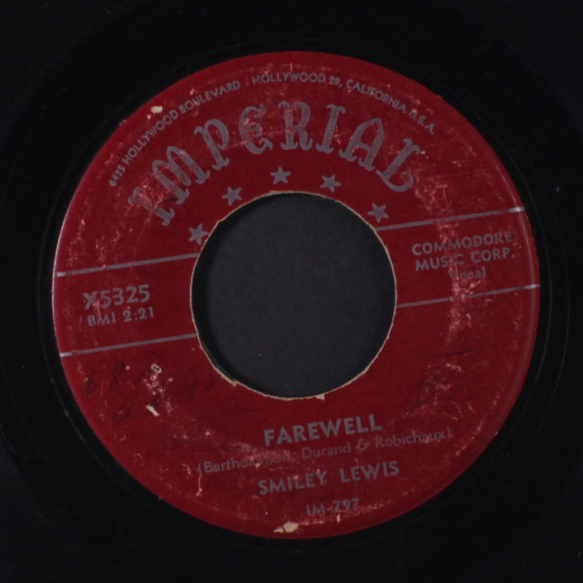 jailbird / farewell by SMILEY LEWIS