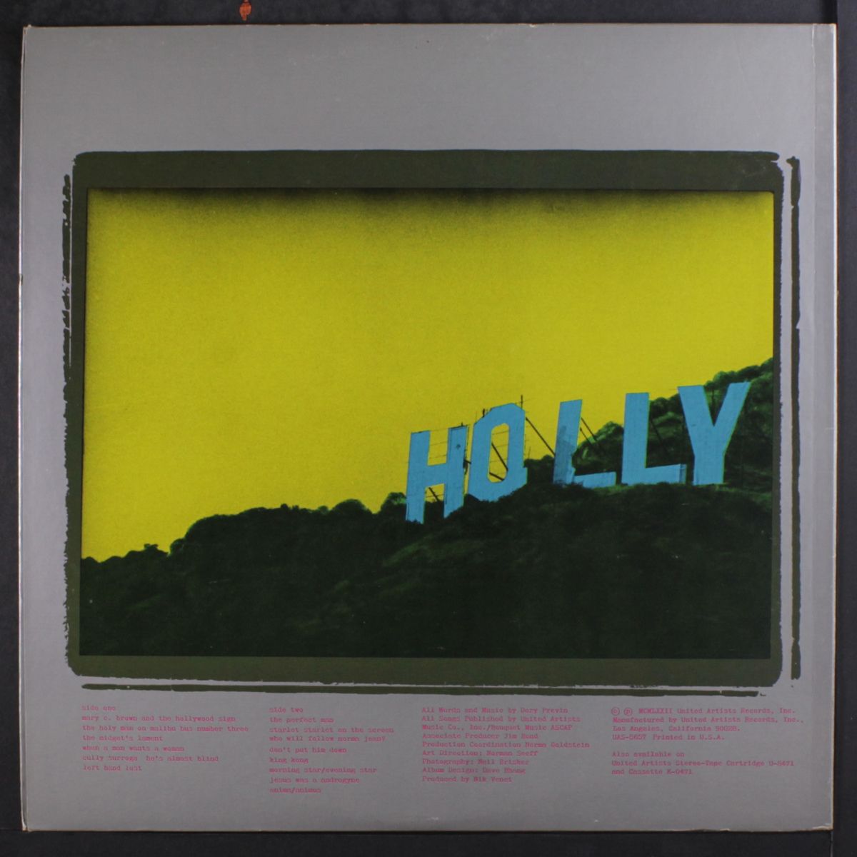 mary c. brown and the hollywood sign by DORY PREVIN
