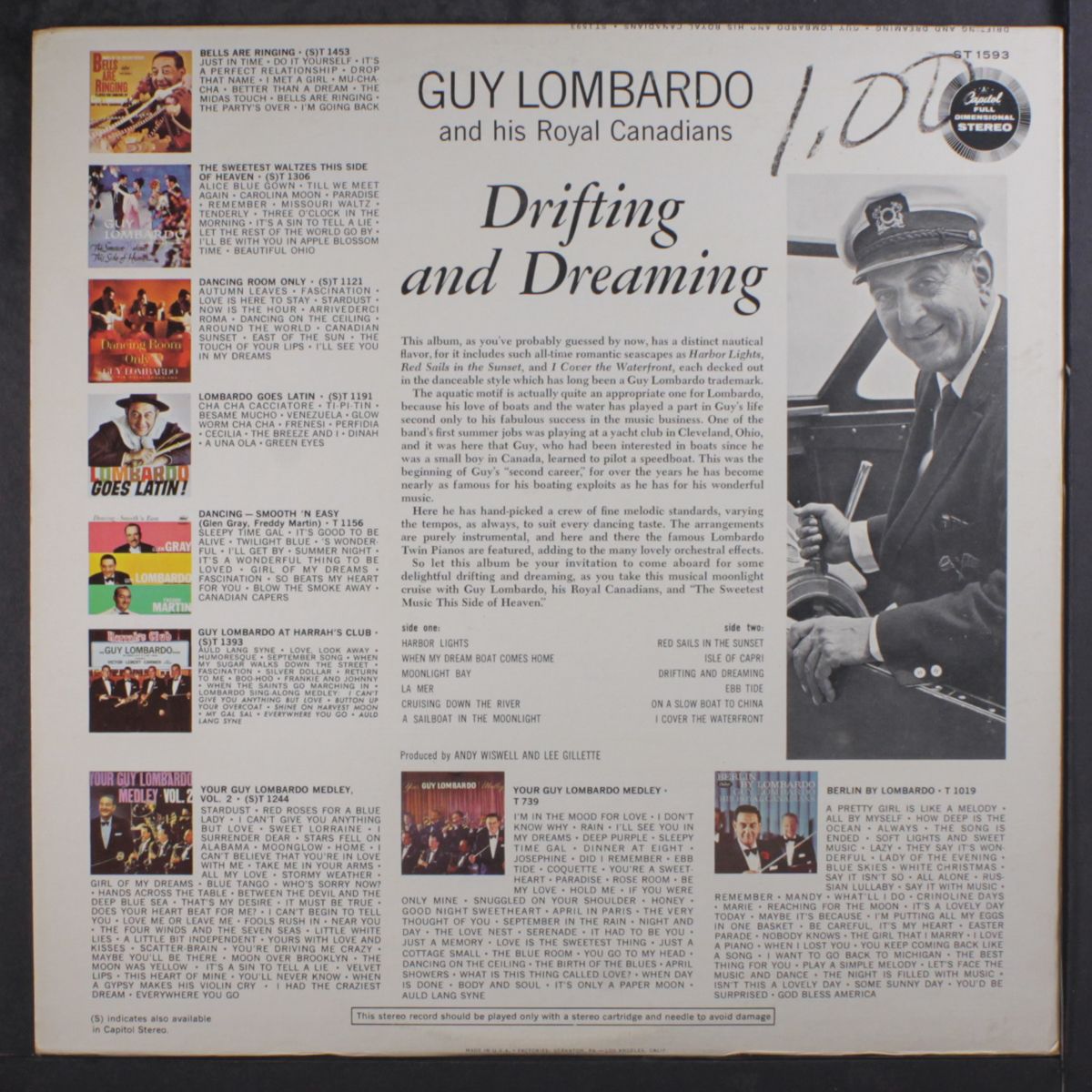 drifting and dreaming by GUY LOMBARDO