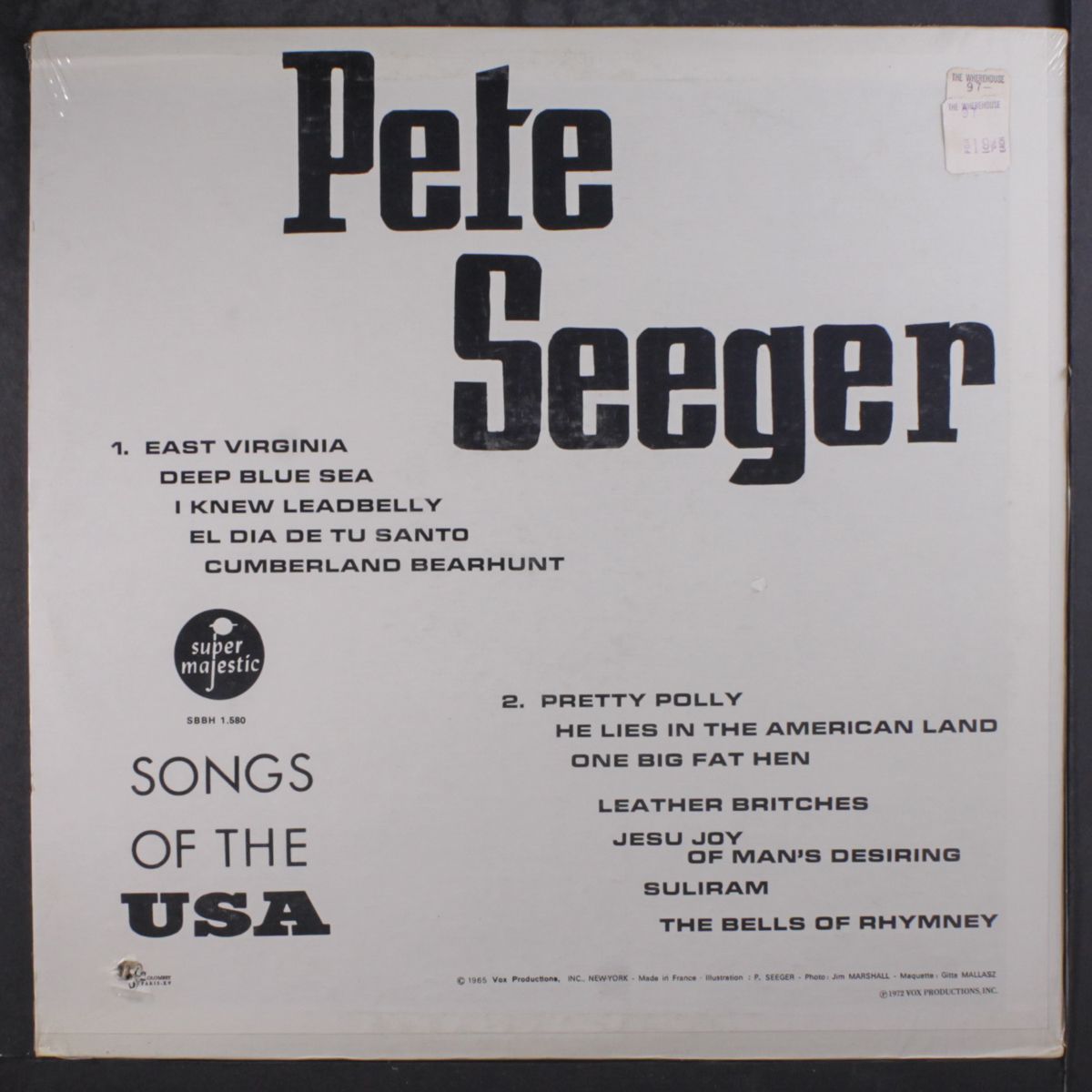 songs of the usa by PETE SEEGER