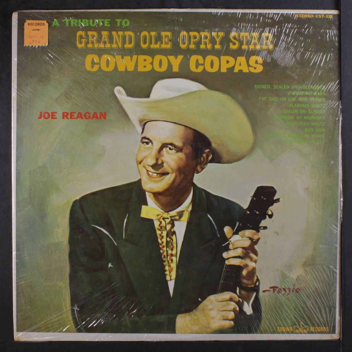 a tribute to grand ole opry star, cowboy copas by JOE REAGAN