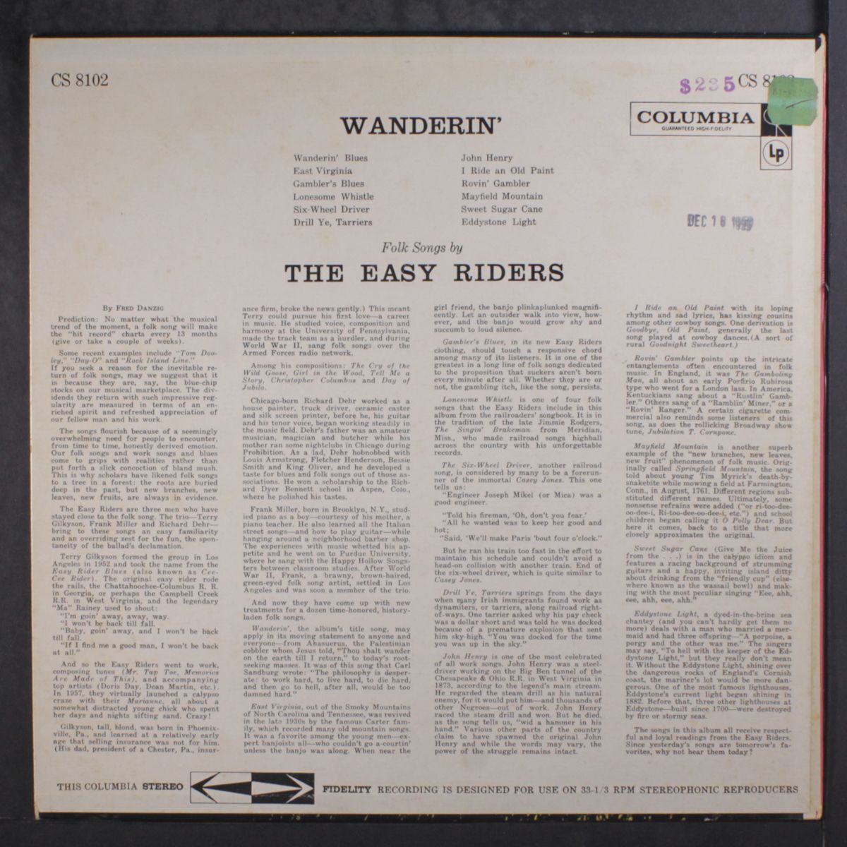 wanderin' by EASY RIDERS