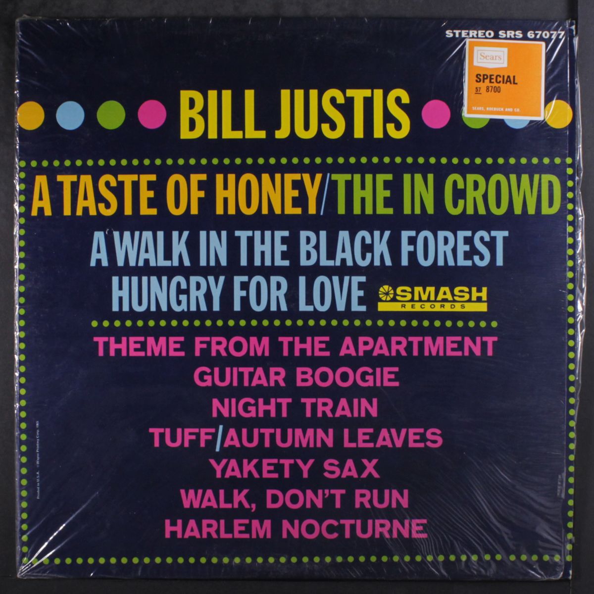 a taste of honey by BILL JUSTIS