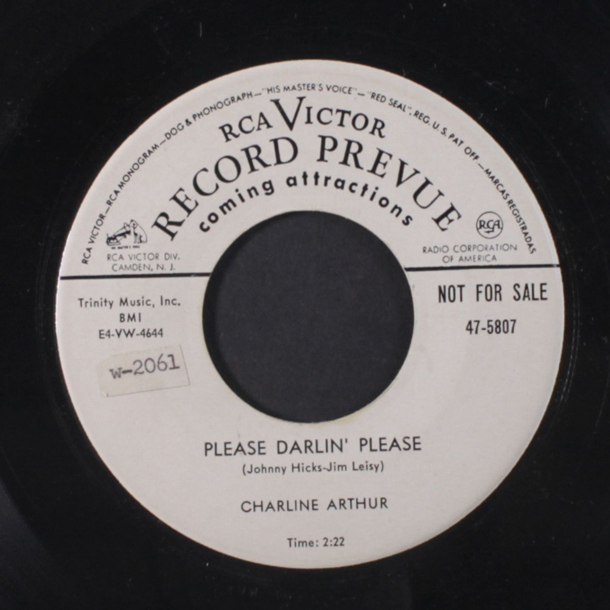 please darlin' please / the good and the bad by CHARLINE ARTHUR