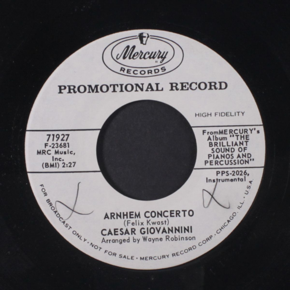 song of india twist / arnhem concerto by CAESAR GIOVANNINI