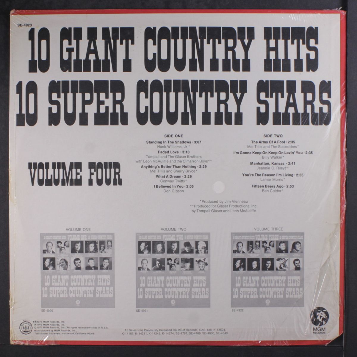 10 giant country hits, vol. 4 by VARIOUS