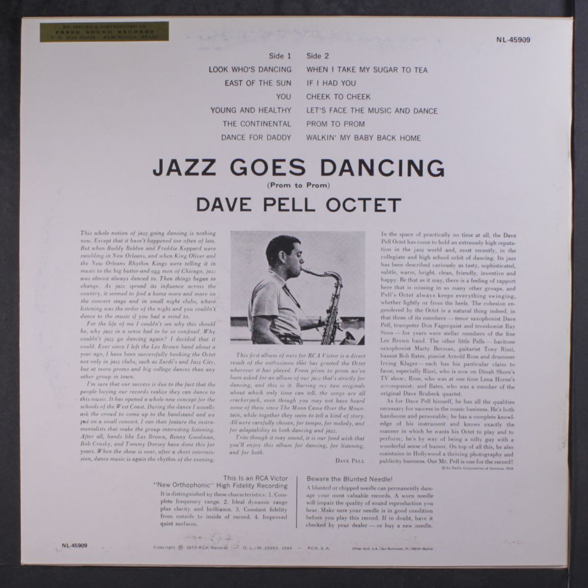 jazz goes dancing by DAVE PELL