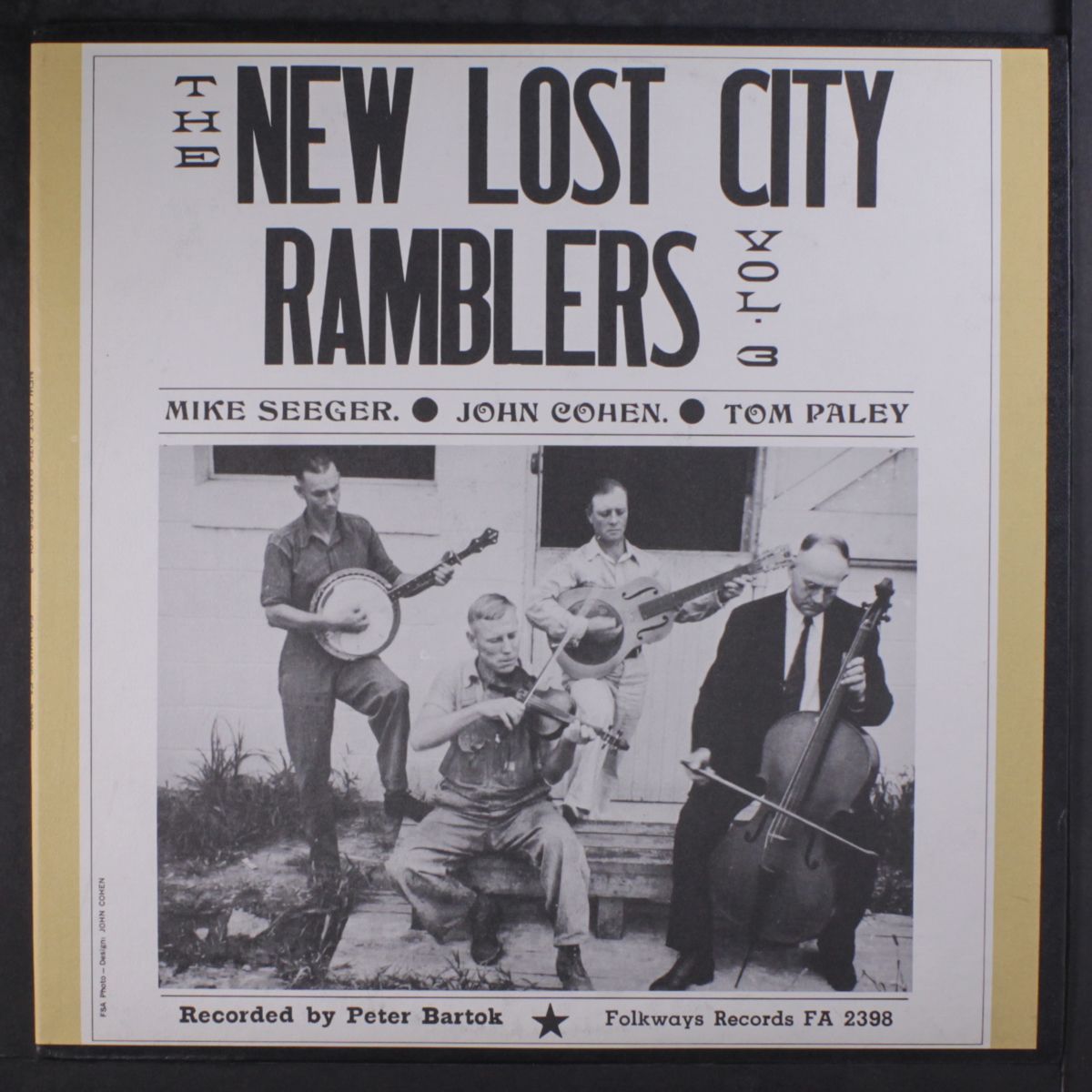 vol. 3 by NEW LOST CITY RAMBLERS