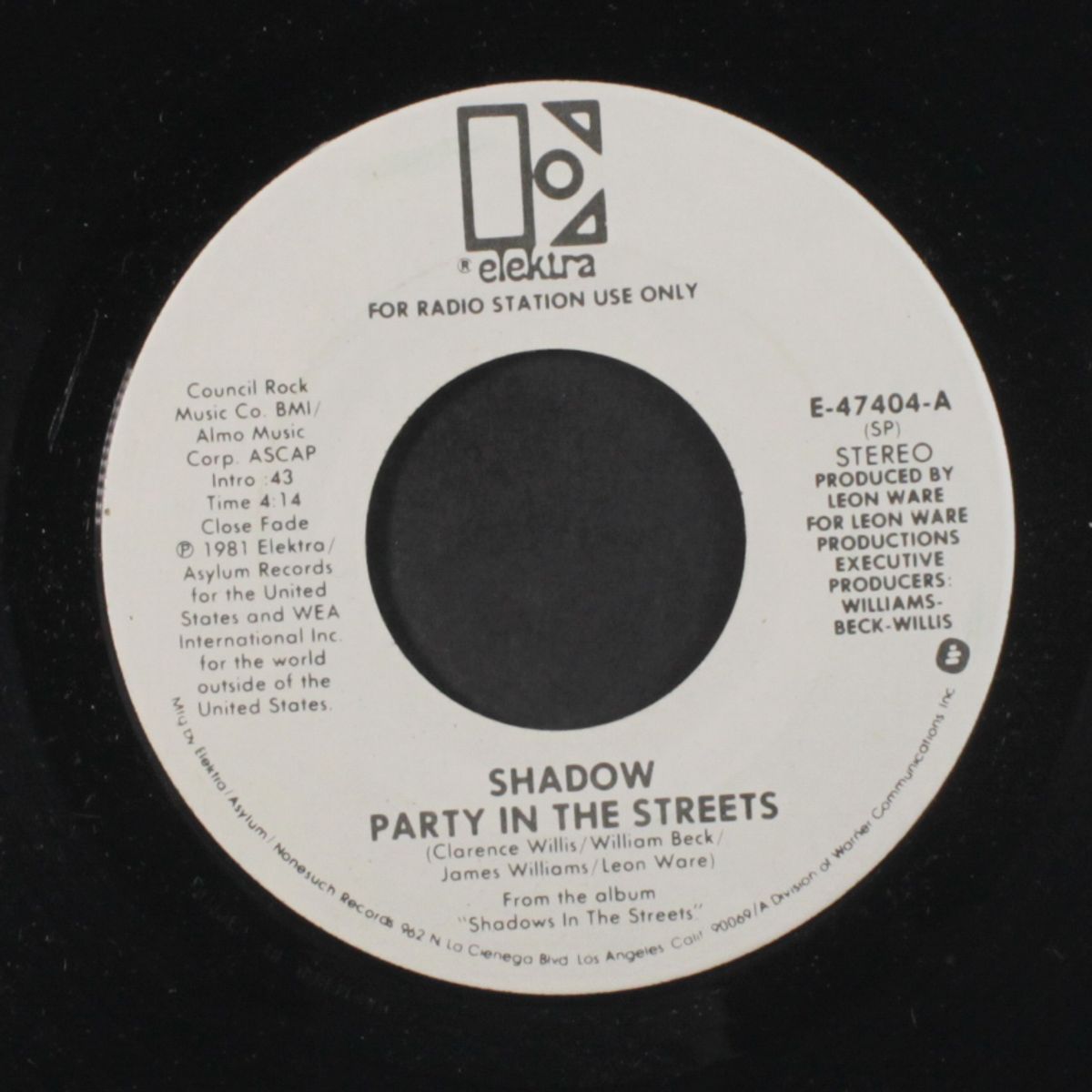 party in the streets / mono by SHADOW