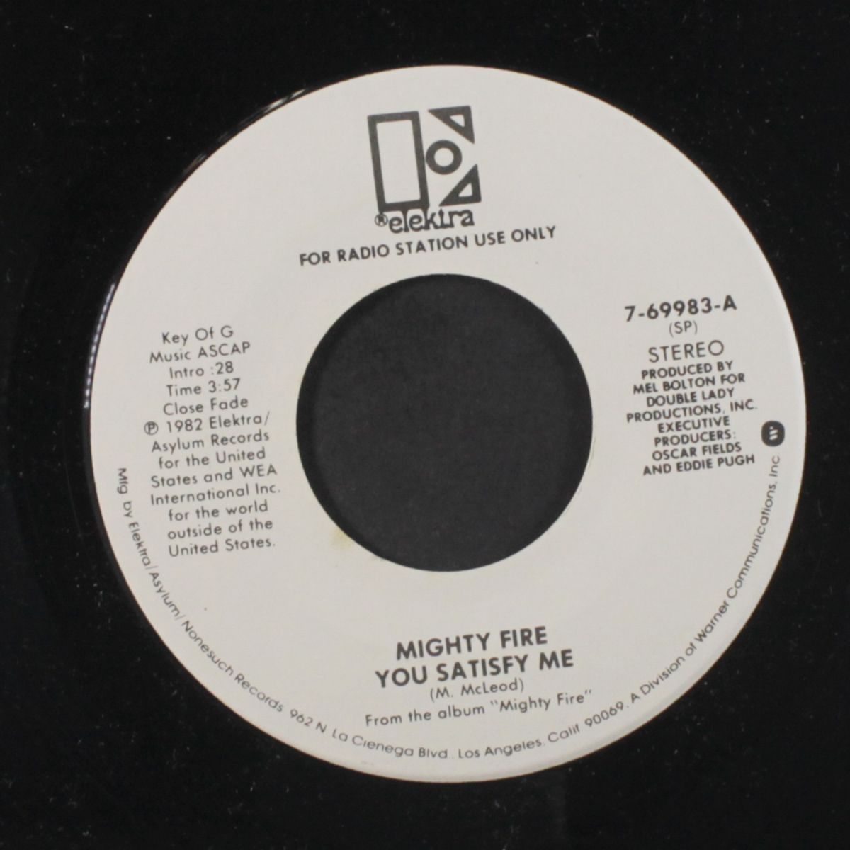 you satisfy me / mono by MIGHTY FIRE
