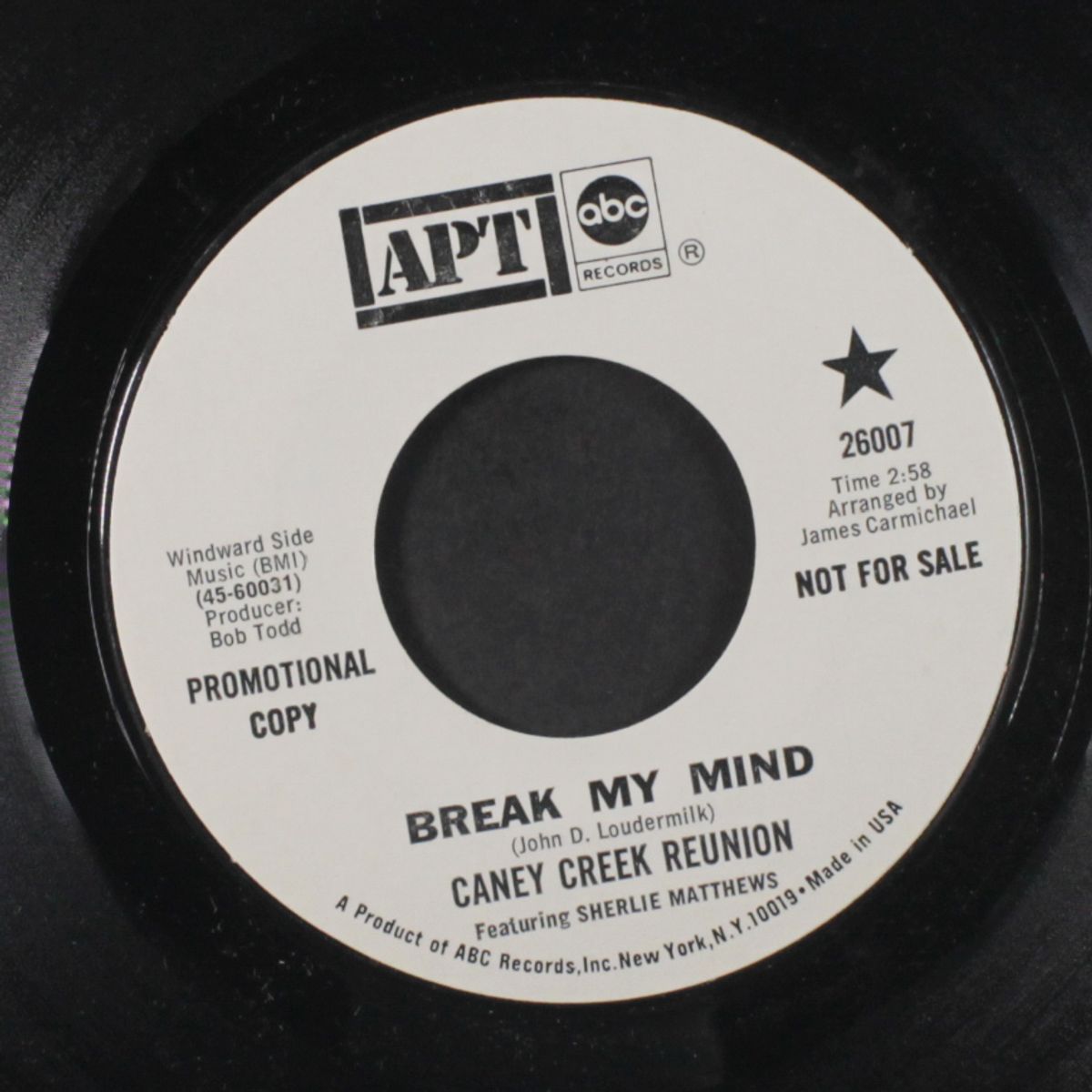 break my mind / come with me by CANEY CREEK REUNION