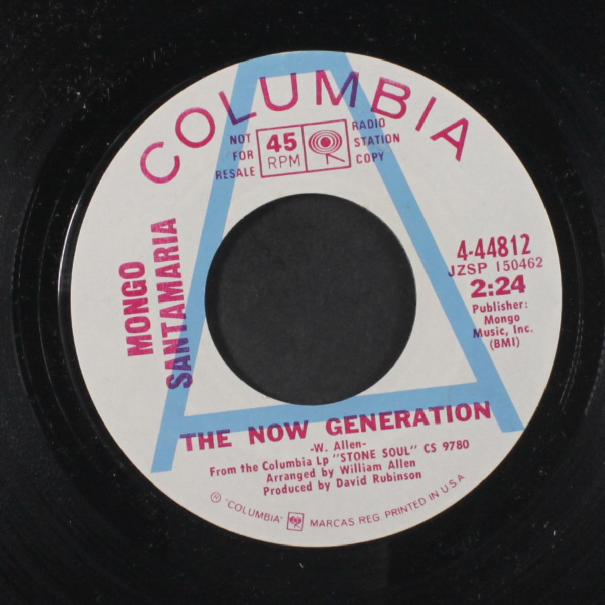the now generation / where we are by MONGO SANTAMARIA