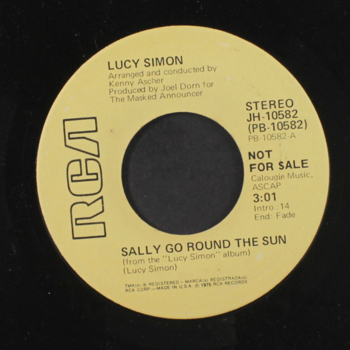 sally go round the sun / mono by LUCY SIMON
