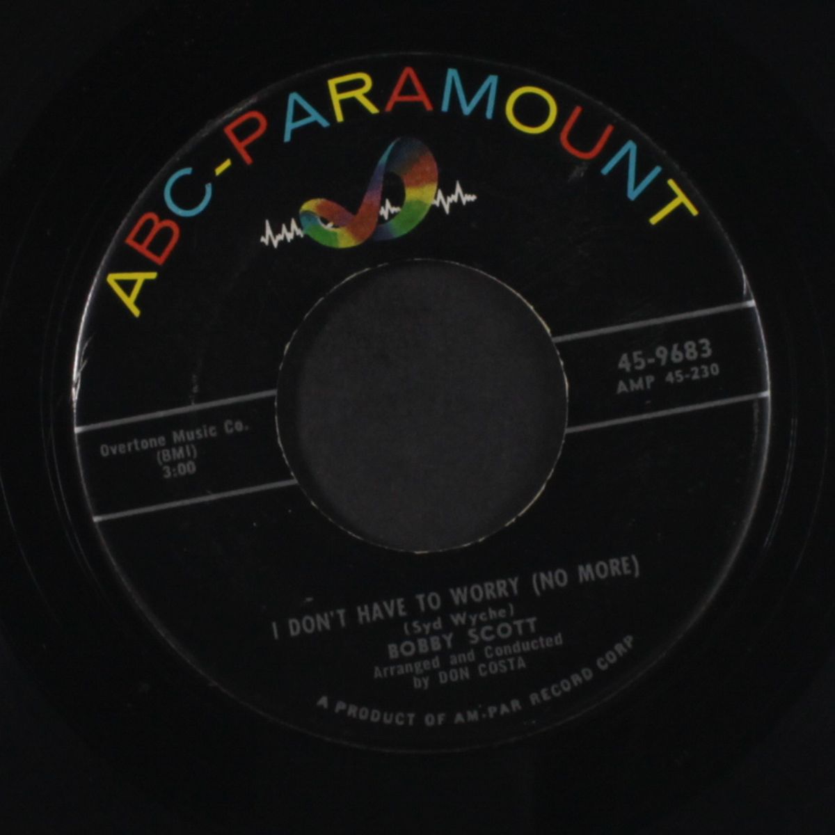 i had a lover / i don't have to worry by BOBBY SCOTT