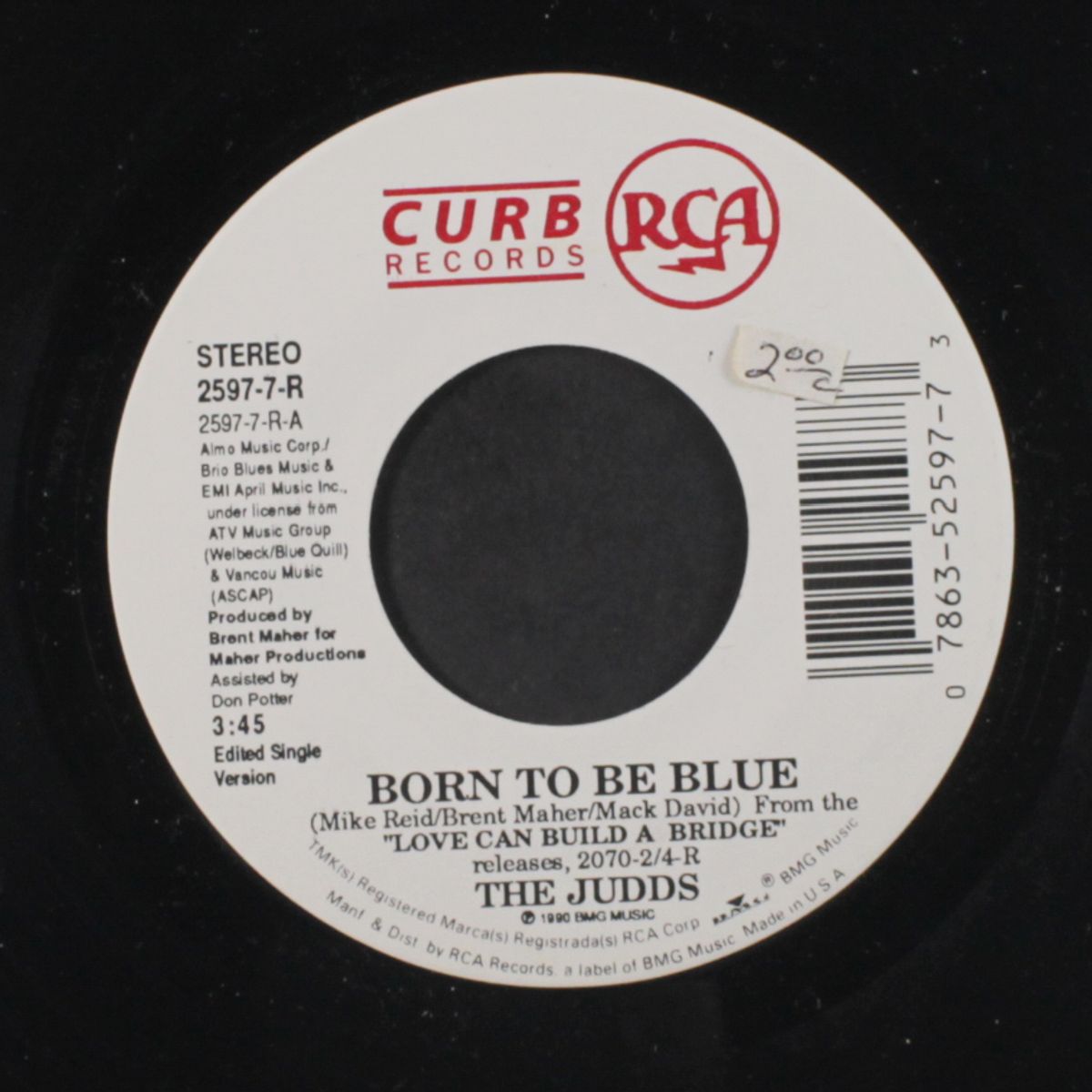 born to be blue / rompin' stompin' blues by JUDDS