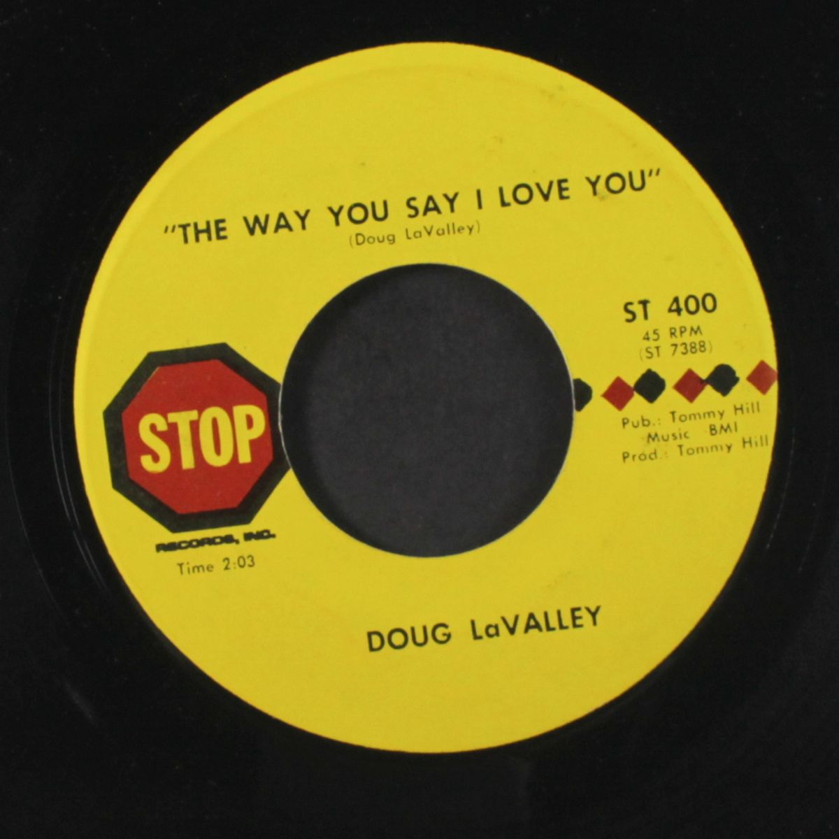 bar room romeo / the way you say i love you by DOUG LAVALLEY