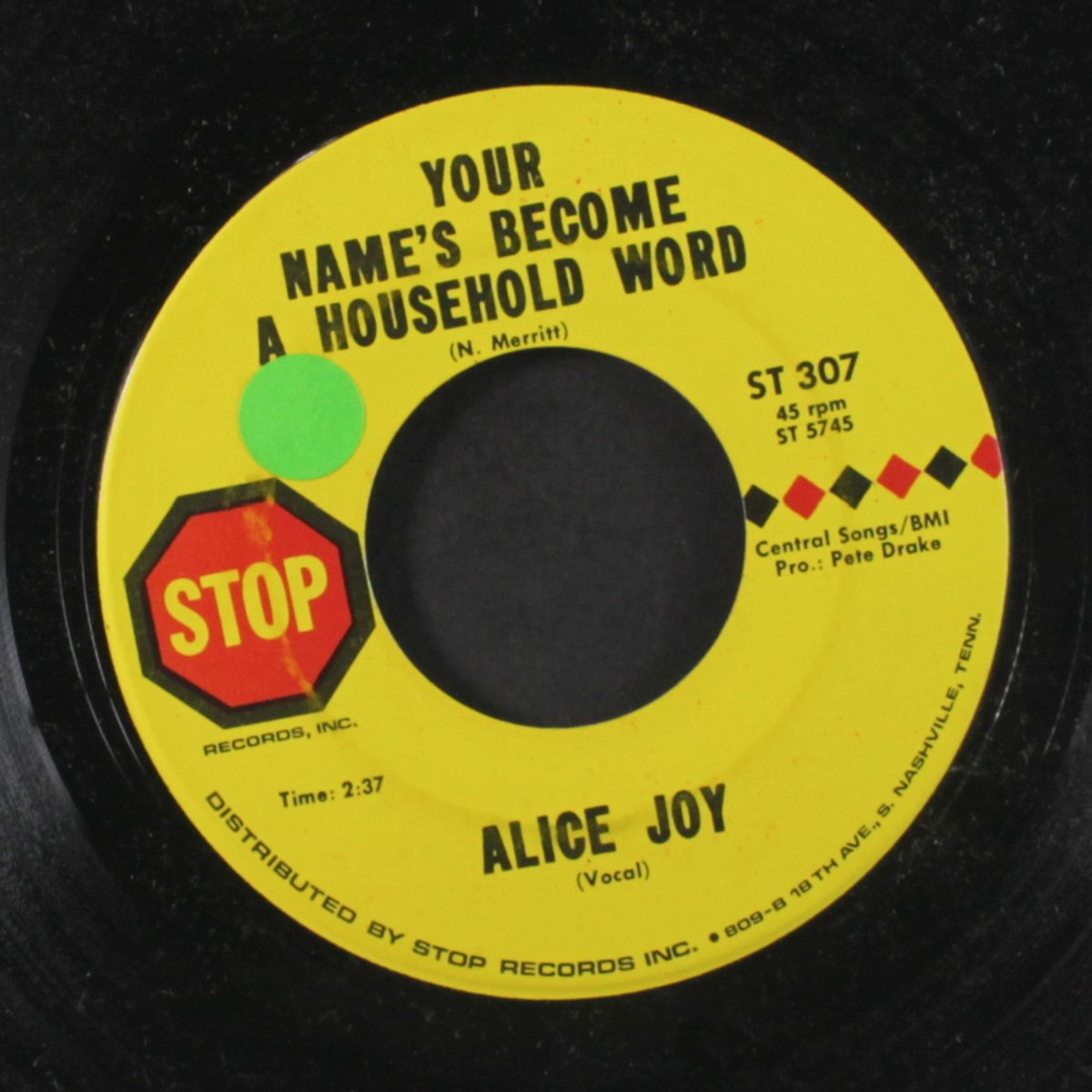 why, why, why / your name's become a household word by ALICE JOY