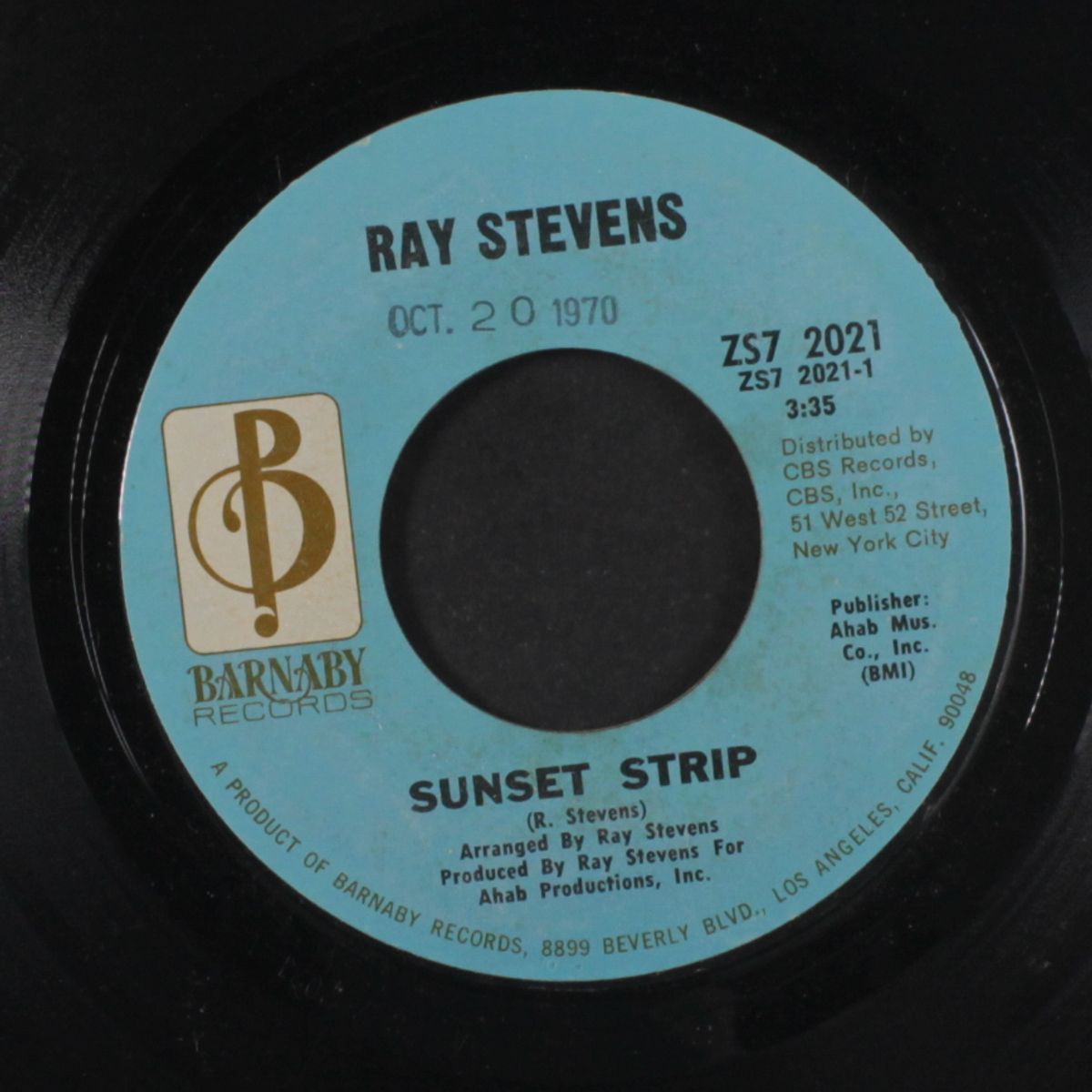 sunset strip / islands by RAY STEVENS