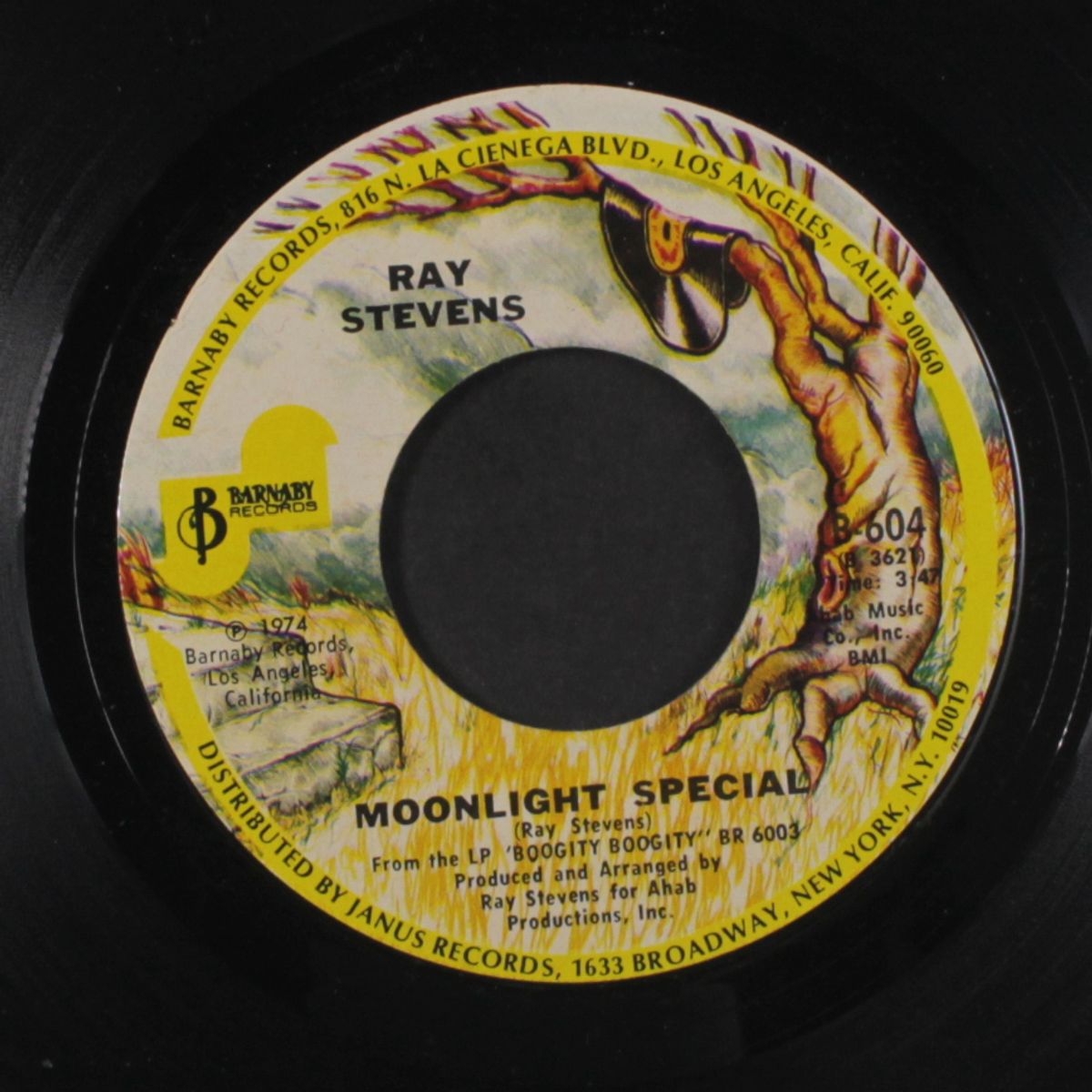 moonlight special / just so proud to be here by RAY STEVENS