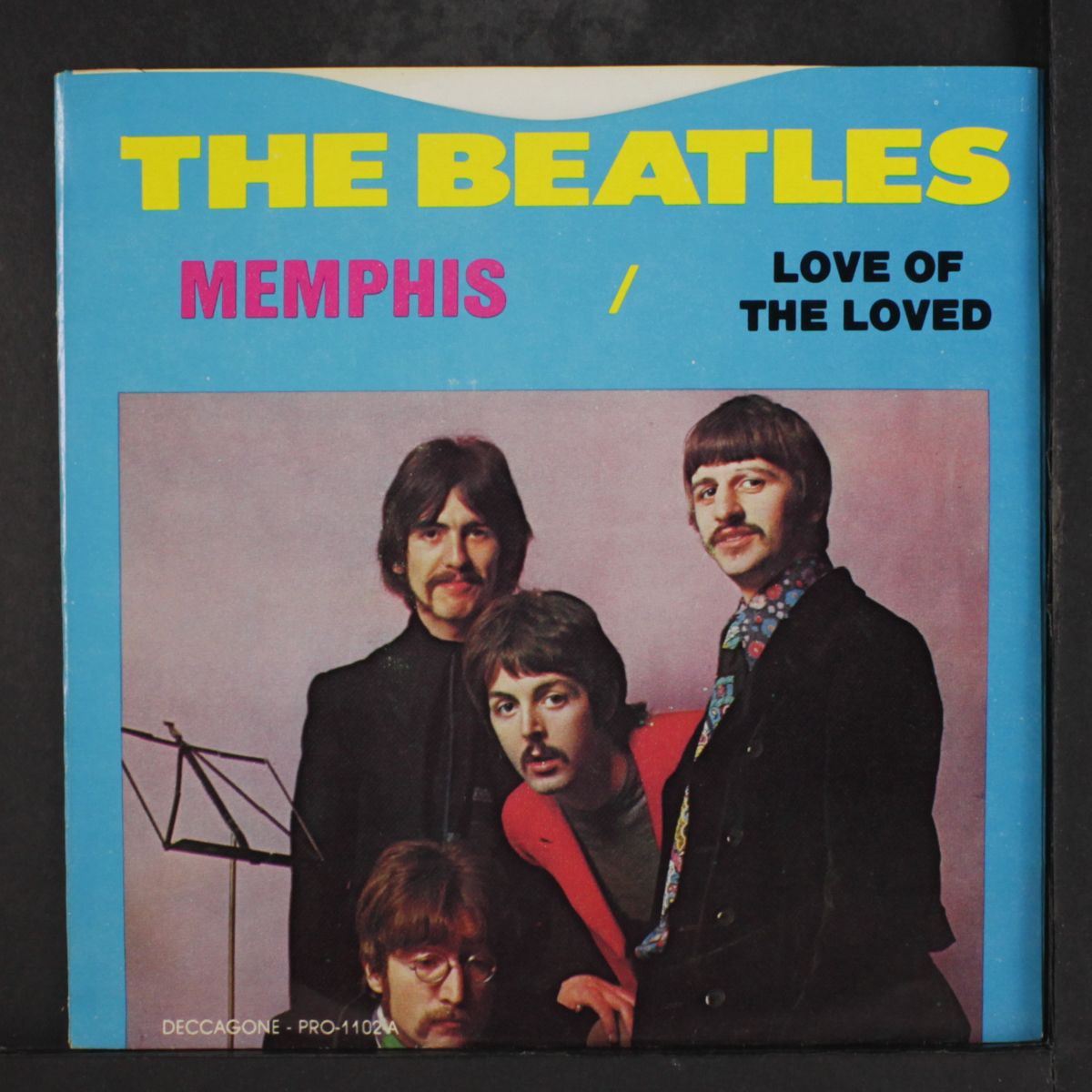 memphis / love of the loved by BEATLES