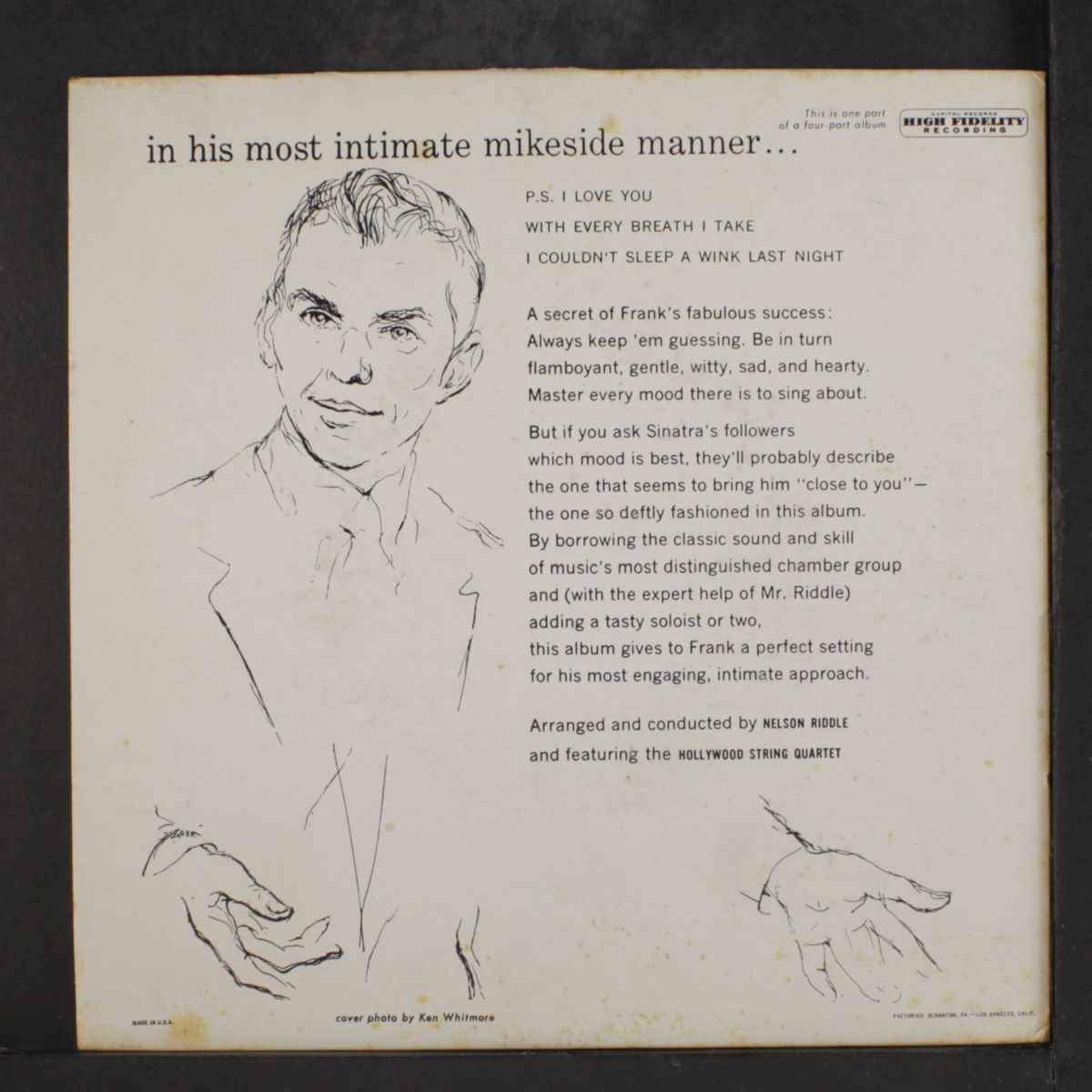close to you, part 2 by FRANK SINATRA