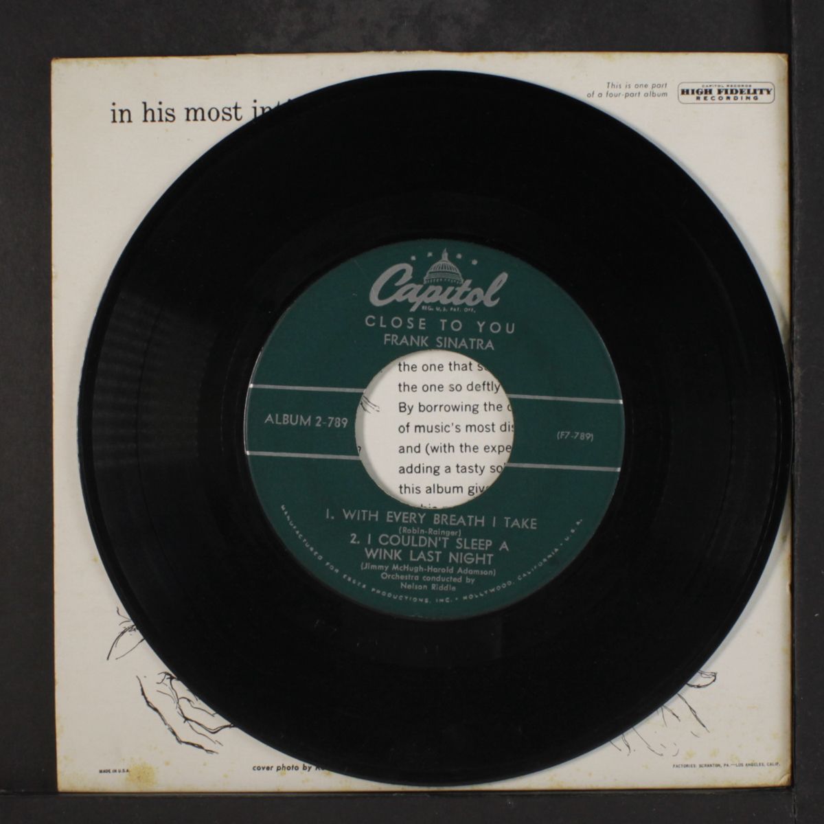 close to you, part 2 by FRANK SINATRA