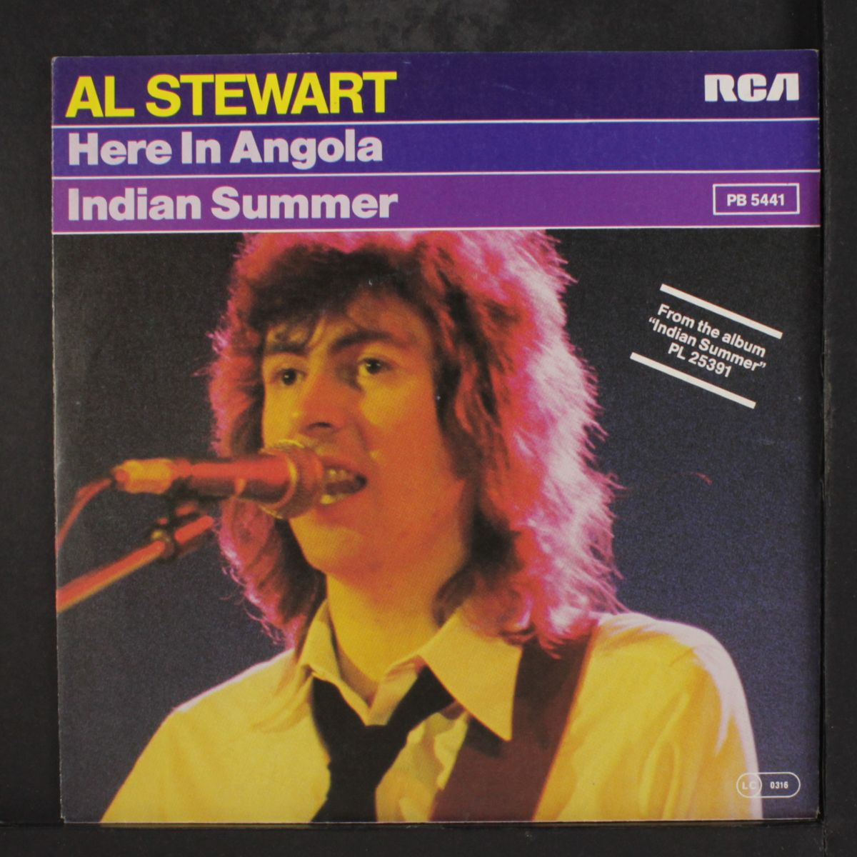 here in angola / indian summer by AL STEWART