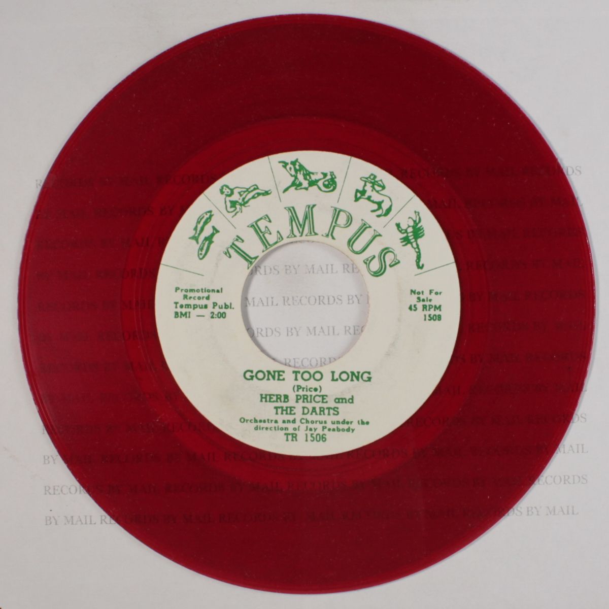gone too long / shimmy shimmy (cha cha cha) by HERB PRICE & DARTS