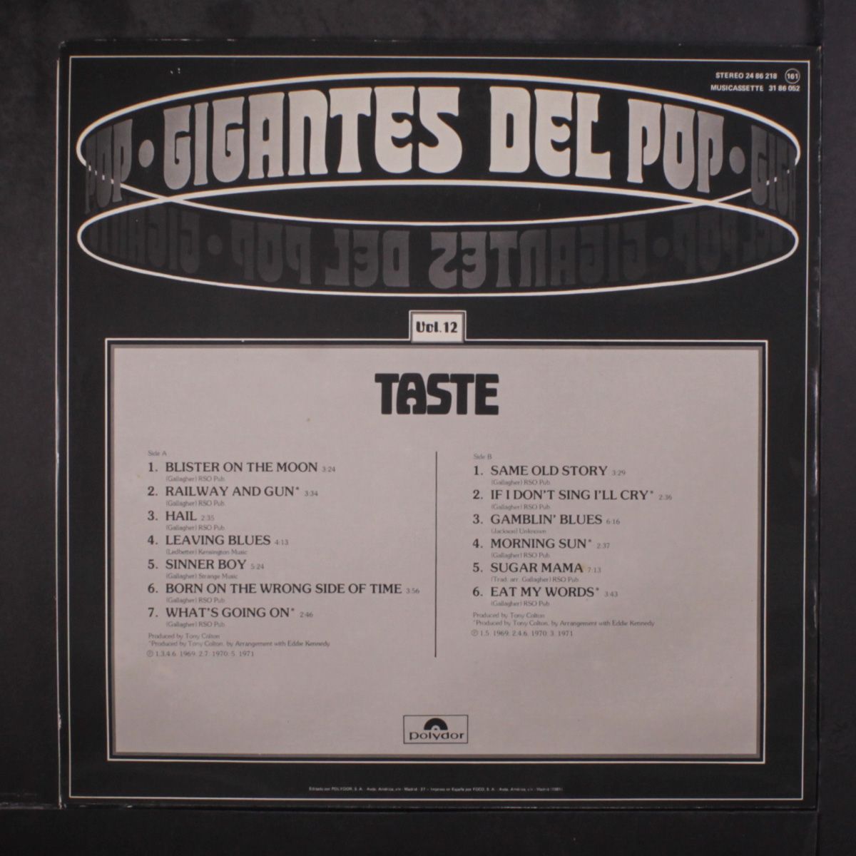 gigantes del pop by TASTE