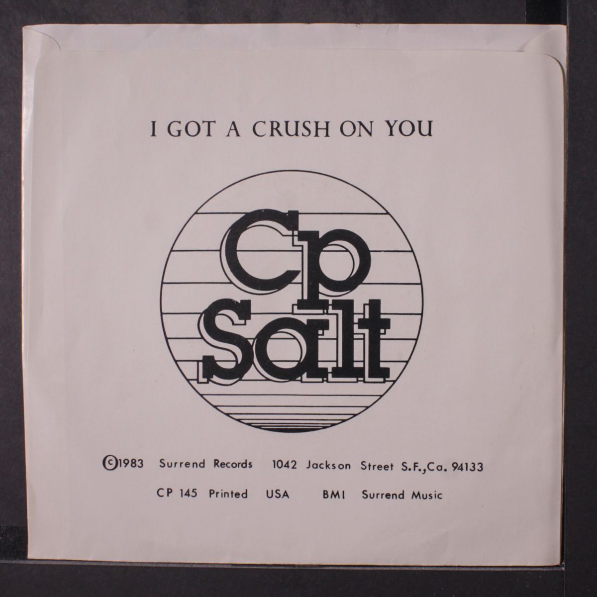 i got a crush on you / discombobulation by CP SALT