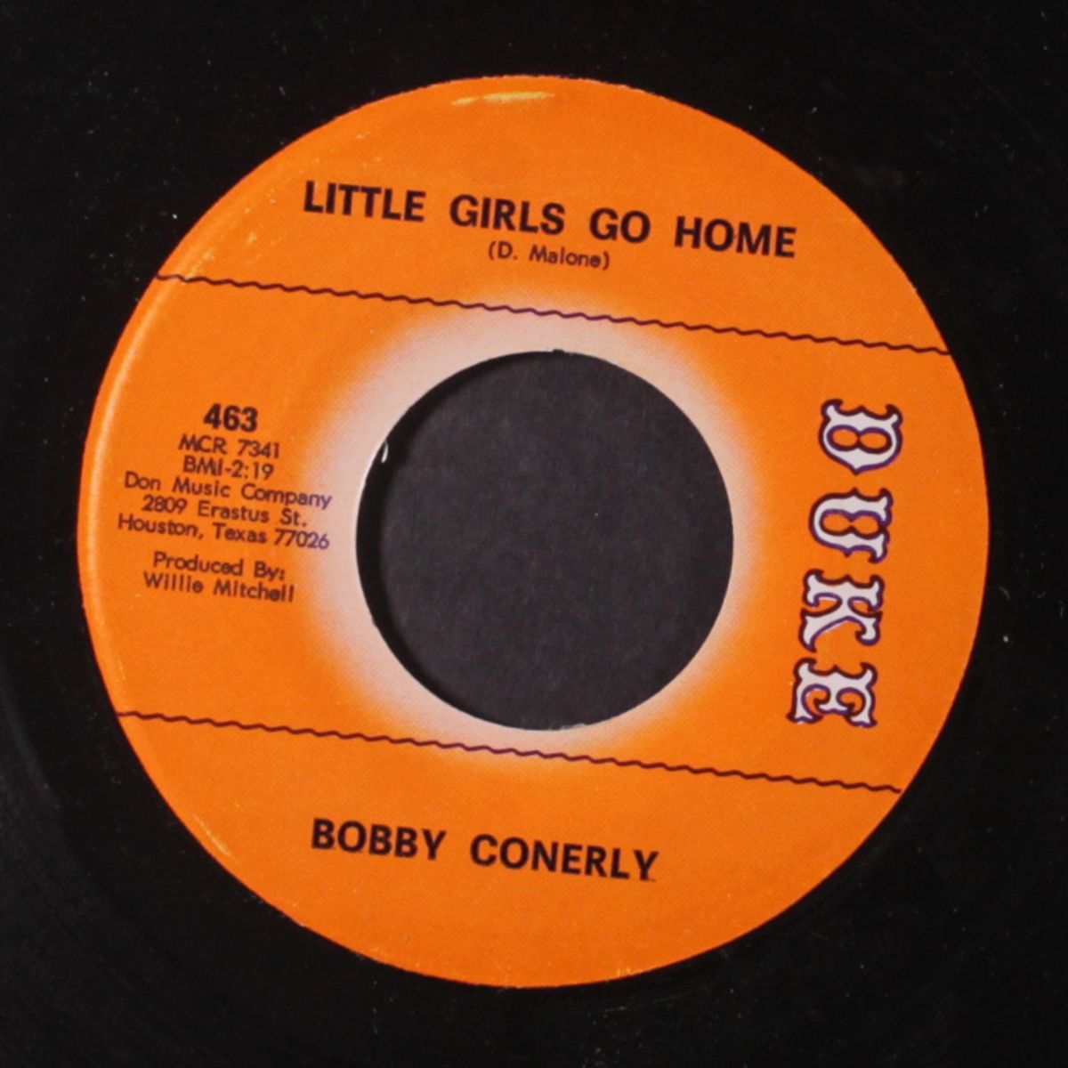 a whole lot of soul is gone / little girls go home by BOBBY CONERLY