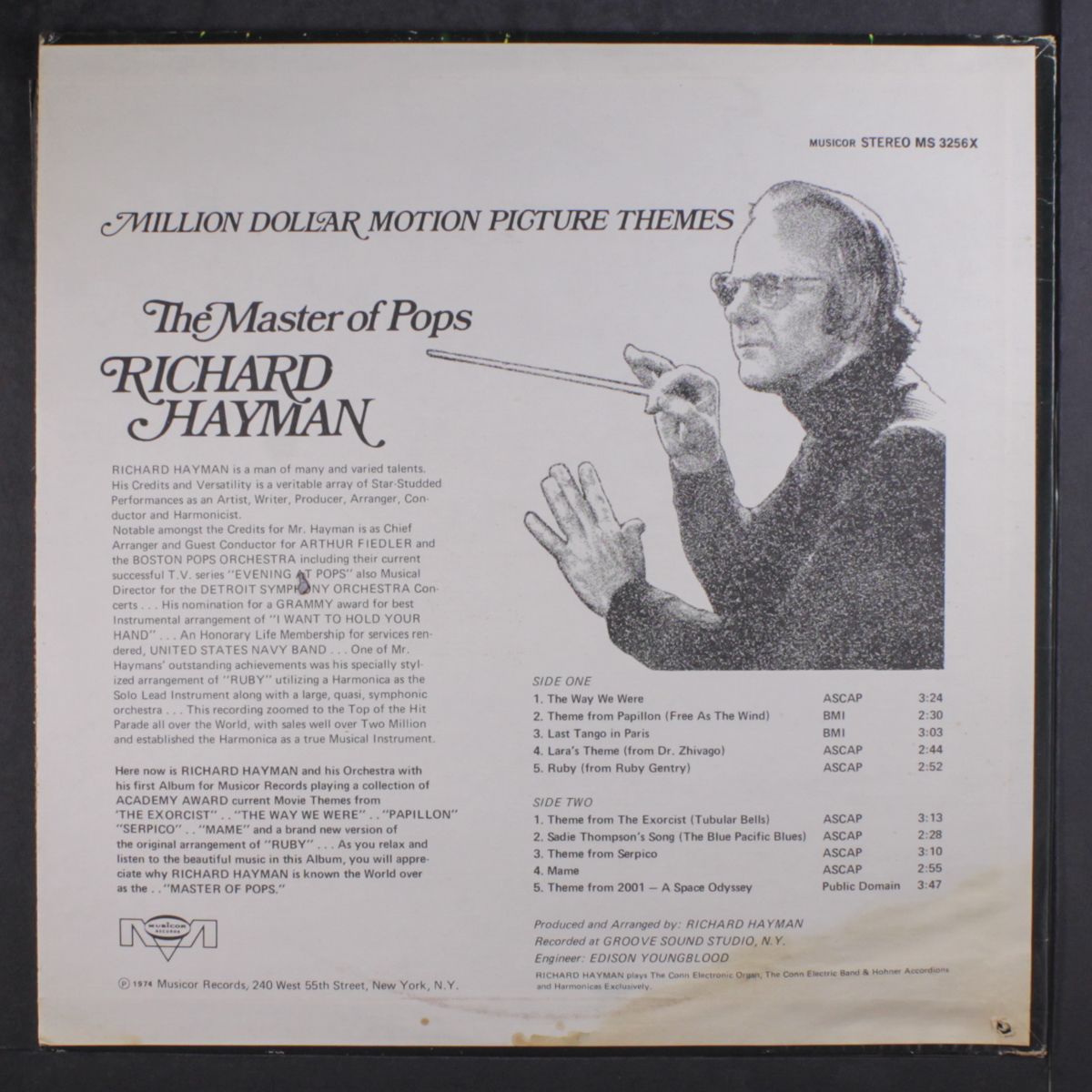 million dollar motion picture themes by RICHARD HAYMAN