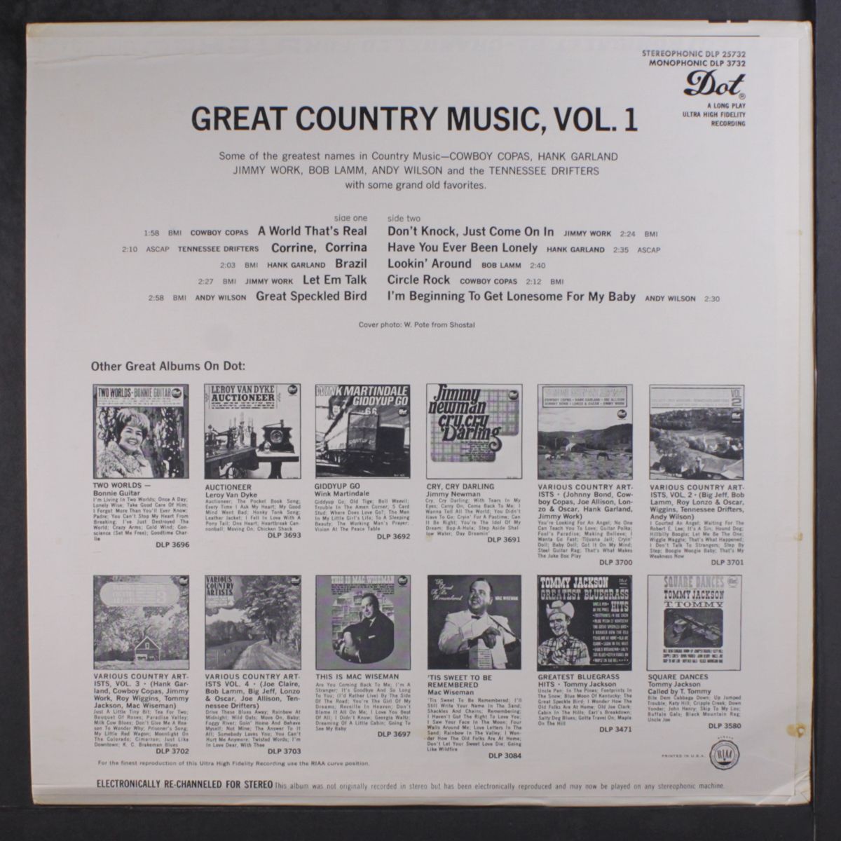 great country music, vol. 1 by VARIOUS
