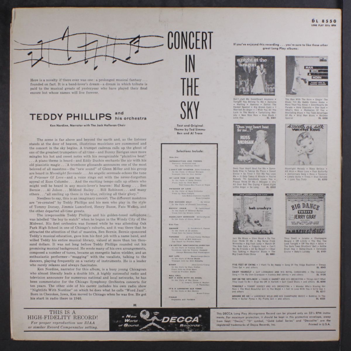concert in the sky by TEDDY PHILLIPS