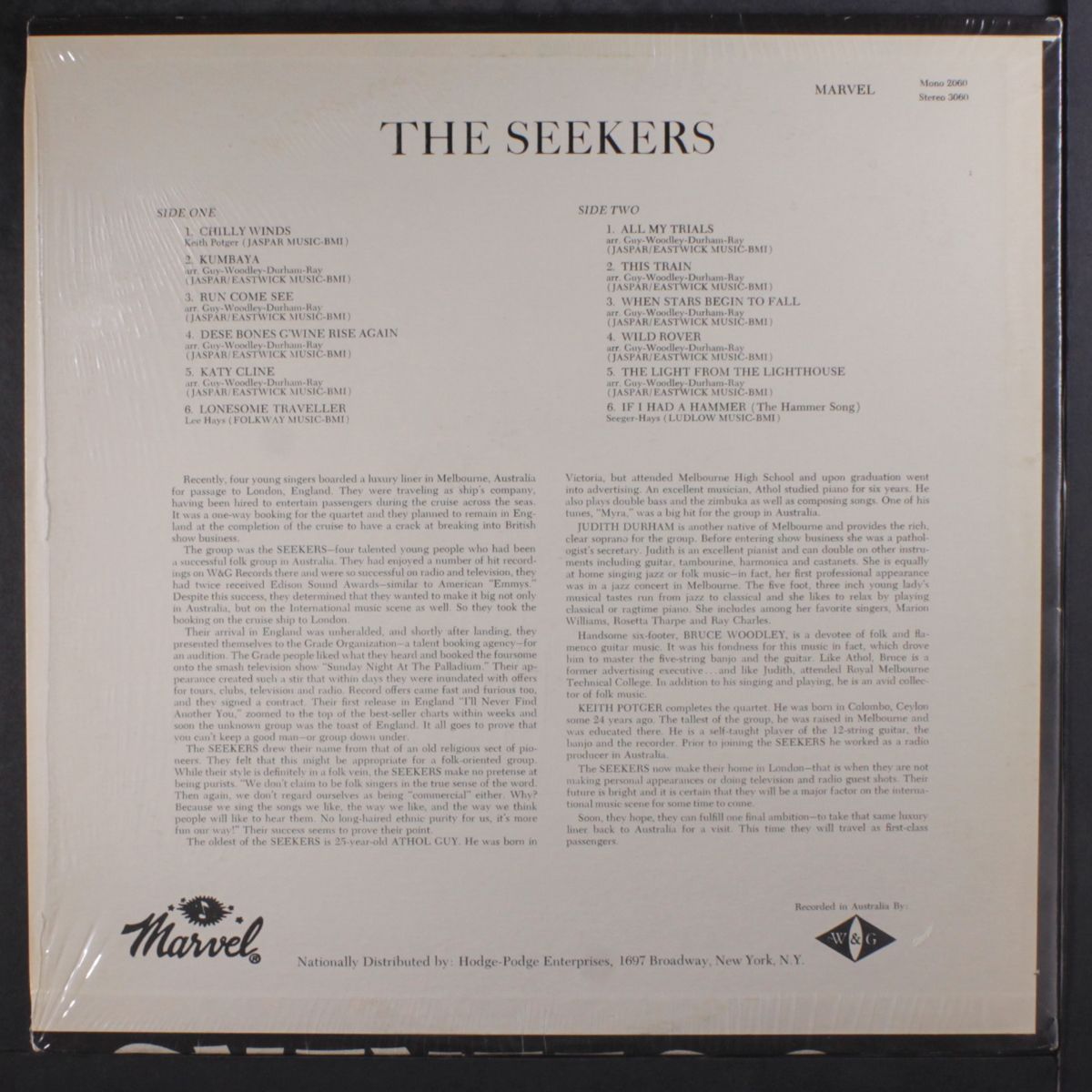 the seekers by SEEKERS