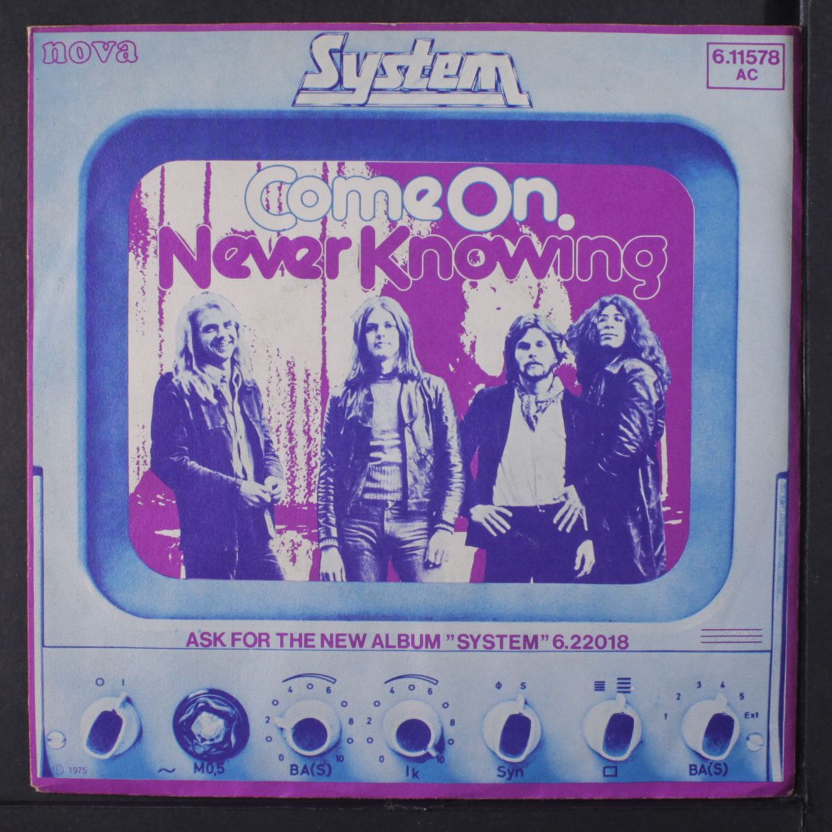 come on / never knowing by SYSTEM