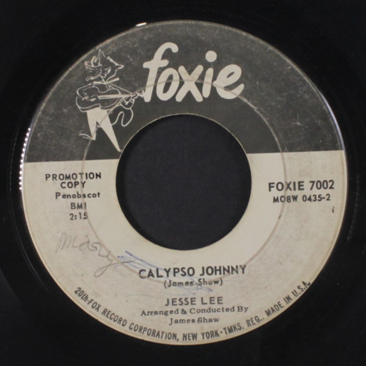 kissin' in the doorway / calypso johnny by JESSE LEE