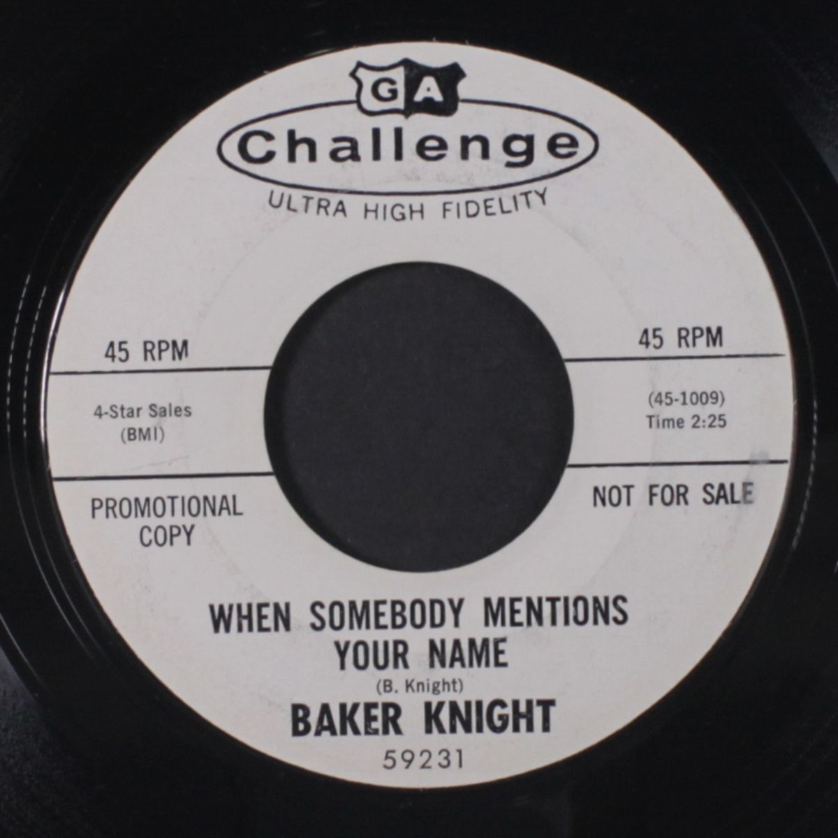 surrender to me / when somebody mentions your name by BAKER KNIGHT