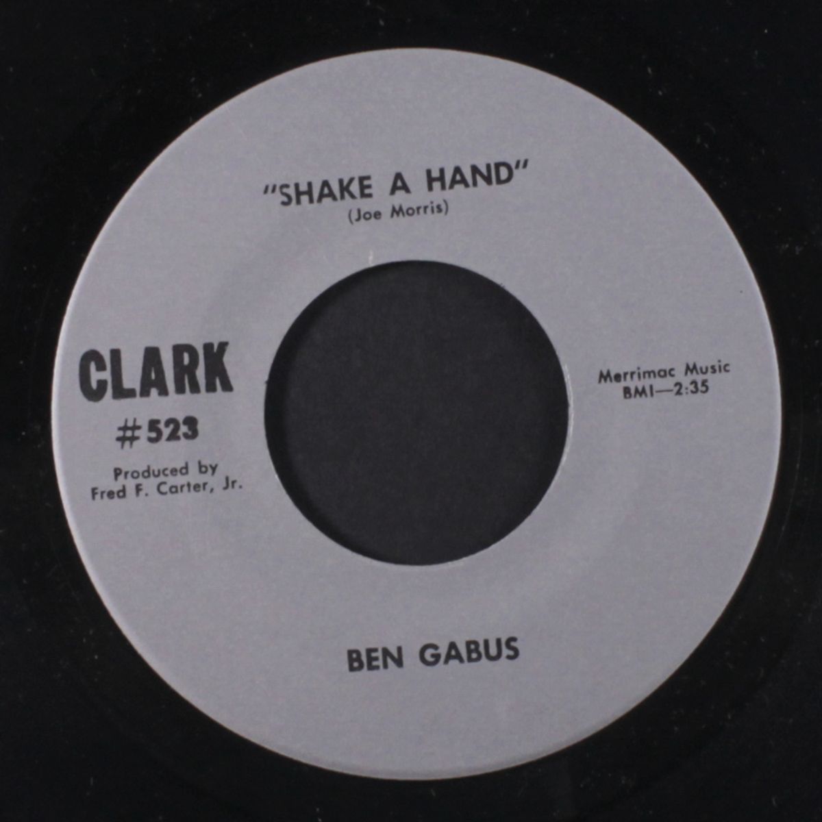 shake a hand / seems to me i've cried for you before by BEN GABUS