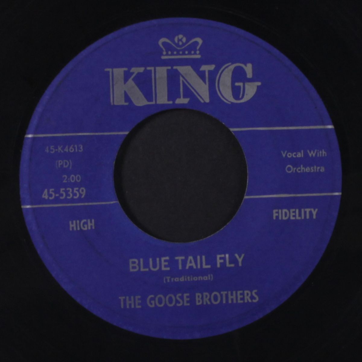 blue tail fly / bill bailey won't you please come home by GOOSE BROTHERS